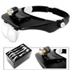 Magnifier Hat w/Light & Glass