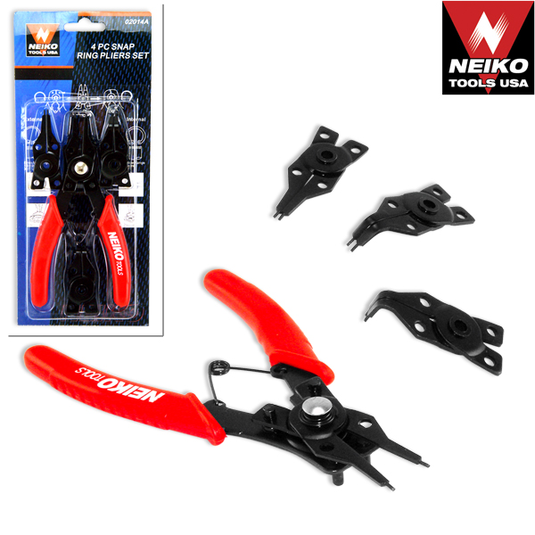 Neiko 02014A Snap Ring Pliers Kit