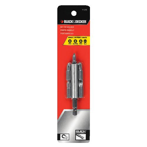 Black and Decker 71375 Bit Tip Holder and Screw Bit Set
