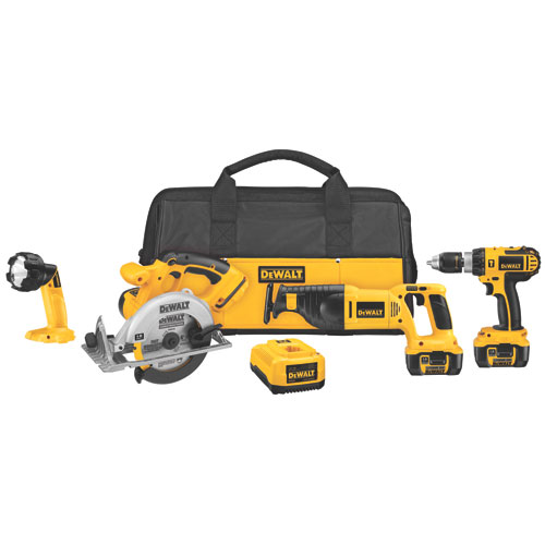 DeWalt DCK460L 4Tool Combo Kit 18V XRP LiIon