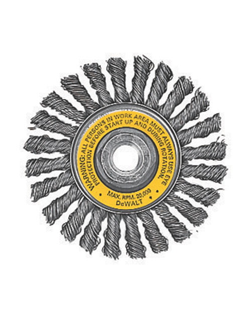 DeWalt DW4930 Carbon Twist Wire Wheel 4"