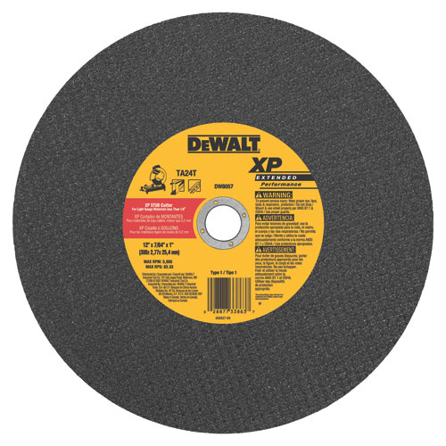 DeWalt DW8057 Metal Chop Saw Blade 12"