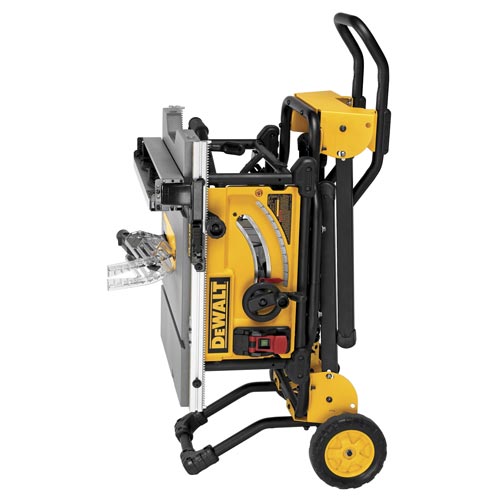 DeWalt DWE7491RS Table Saw with Scissor and Rolling Stand