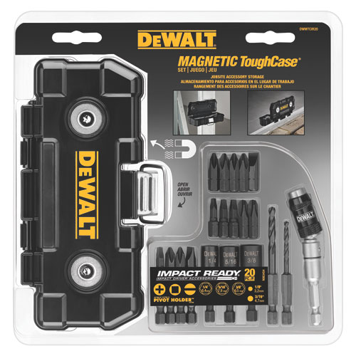 DeWalt DWMTCIR20 Impact Driver Accessory Set with Tough Case