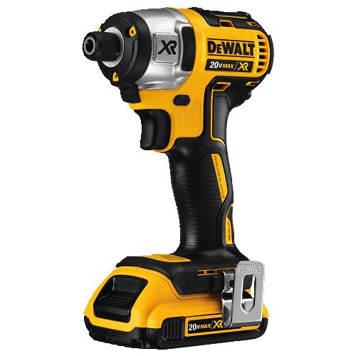 DeWalt DCF886D2 Brushless Impact Driver 1/4" 20V MAX* Li-Ion Kit