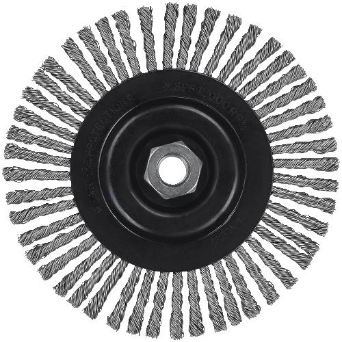 DeWalt DW4927 XP Stainless Knotted Wire Wheel 4" 6 Pak