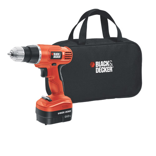 Black and Decker GCO9602SB Drill/Driver with Storage Bag 9.6V