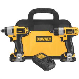 DCK210S2 Screwdriver and Impact Driver 12V MAX* Li-Ion