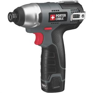 Porter Cable PCL120IDC-2 Impact Driver 1/4" 12V Max* Porter Cable PCL120IDC-2 Impact Driver 1/4" 12V Max*