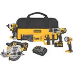 DeWalt DCK590L2 Lithium Ion 20V MAX* 5-Tool Combo Kit