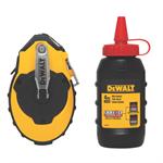 DeWalt DWHT47144 Chalk Reel Kit with Red Chalk