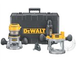 DeWalt DW618PK Fixed Base / Plunge Router Combo Kit
