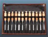 Used for cutting or carving wood